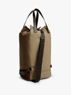 Heritage Logo Patch Sling Bag — Brown 3