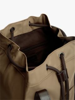 Heritage Logo Patch Sling Bag — Brown 4