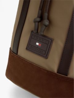 Heritage Logo Patch Sling Bag — Brown 5