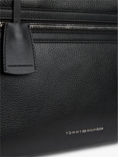 TH Business Premium Leather Laptop Bag — Black 5