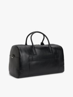 TH Business Premium Leather Duffel Bag — Black 3