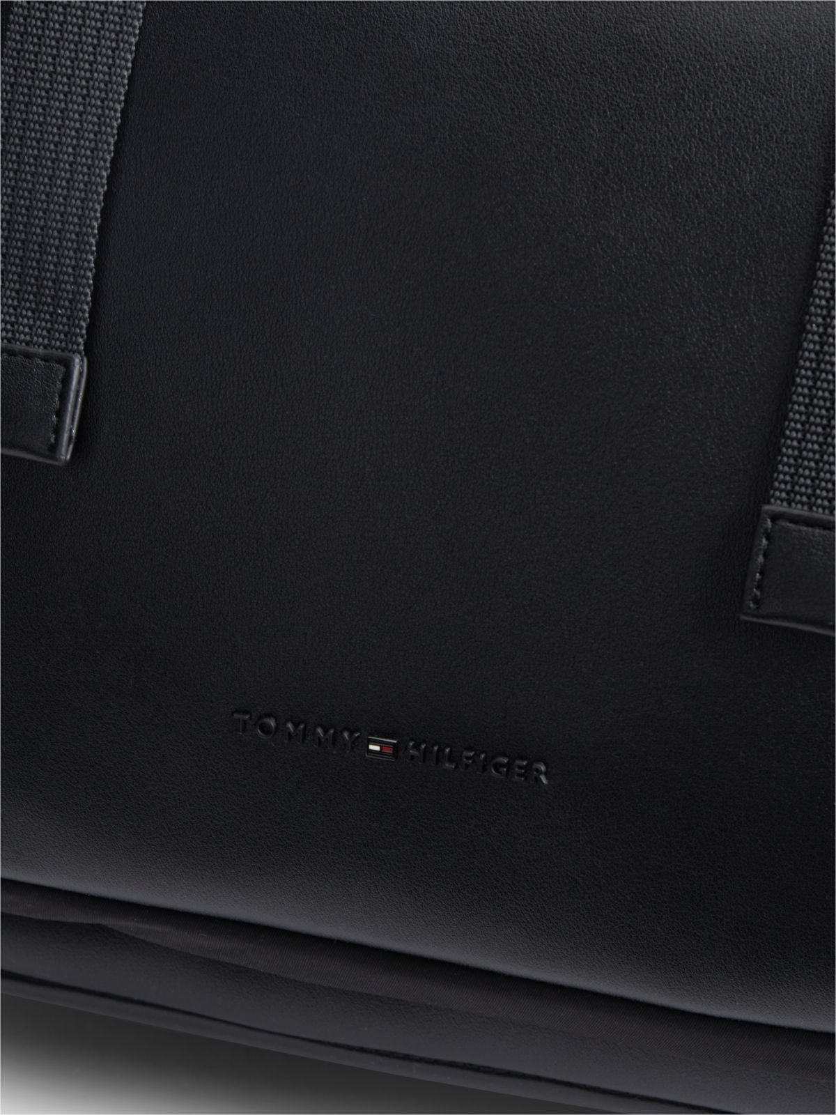 Textile Flag Jacquard Flap Backpack — Black