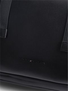 Textile Flag Jacquard Flap Backpack — Black 5