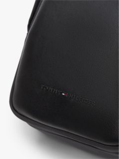 Flag Jacquard Crossbody Reporter Bag — Black 5