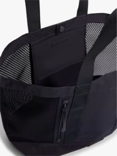 Mesh Panel Beach Tote Bag — Blue 4