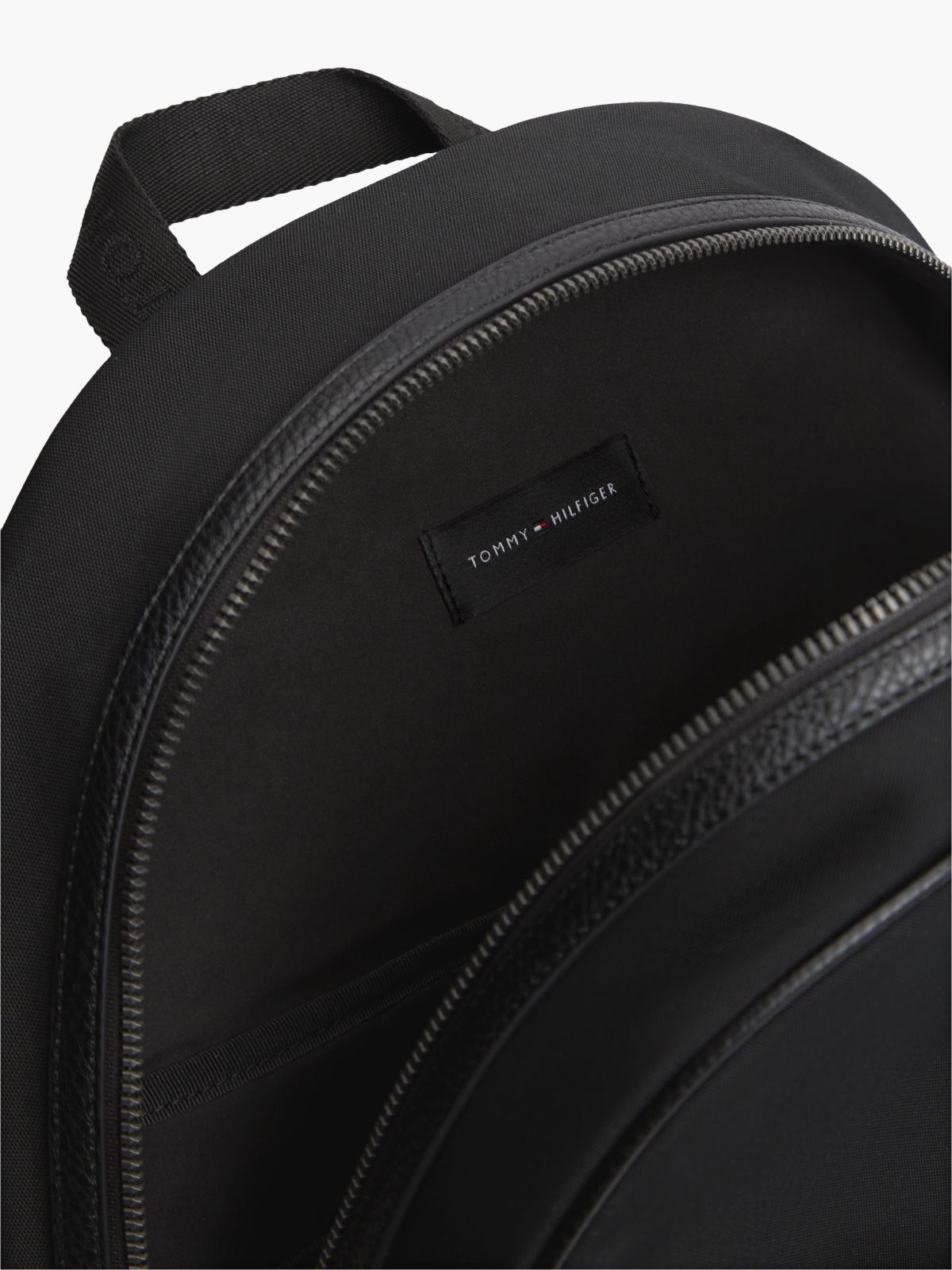 Water Resistant Dome Backpack — Black