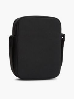 Water Resistant Mini Crossbody Reporter Bag — Black 3