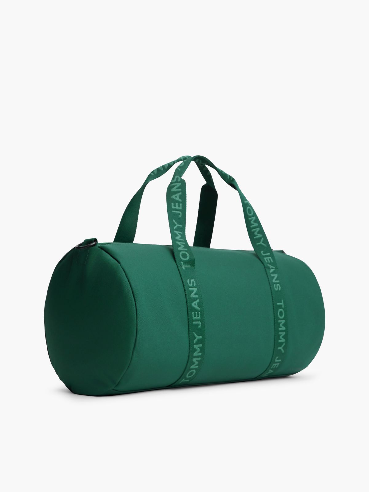 Essential Repeat Logo Textile Duffel Bag — Green