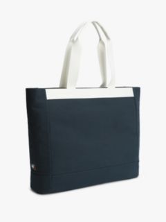 Logo Embroidery Tote Bag — Blue 3