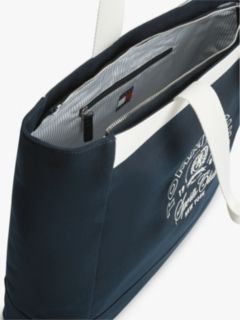 Logo Embroidery Tote Bag — Blue 4