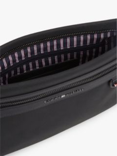 Tonal Metal Logo Pouch — Black 3