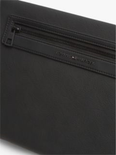 Tonal Metal Logo Pouch — Black 4