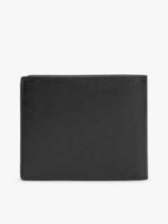 Leather Caviar Grain Bifold Wallet — Black 2