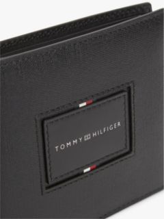 Leather Caviar Grain Bifold Wallet — Black 4
