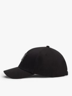 Hilfiger Flag Patch Gabardine Baseball Cap — Black 3