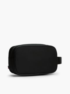 Water Resistant Zip Washbag — Black 2