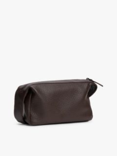 Logo Leather Crossbody Camera Bag — Brown 3