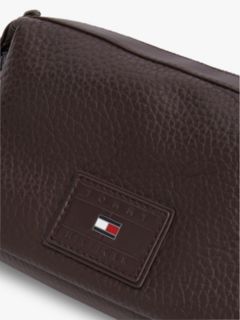 Logo Leather Crossbody Camera Bag — Brown 5