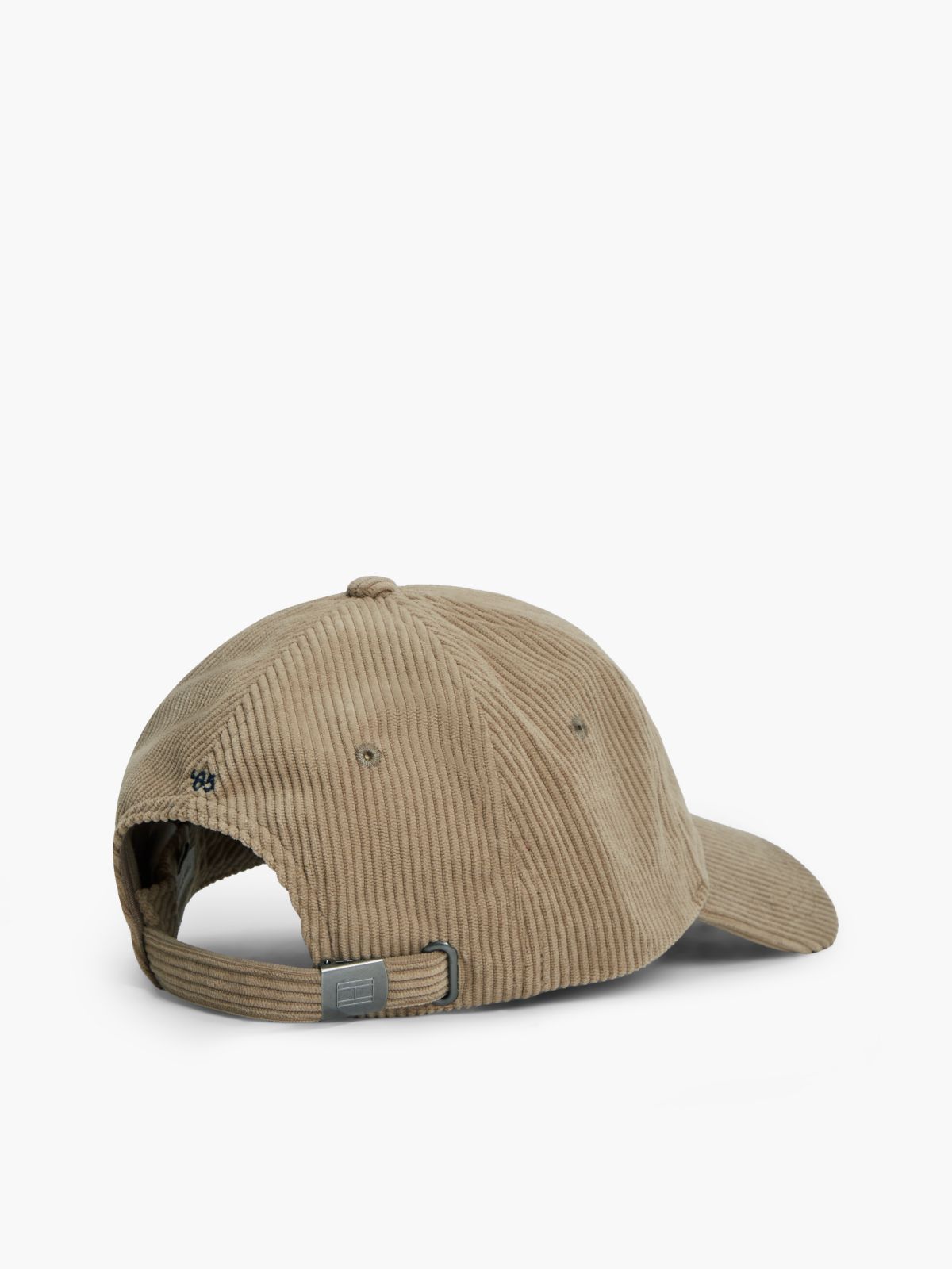 Hilfiger Flag Corduroy Baseball Cap — Beige