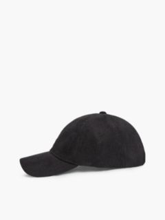 Hilfiger Flag Corduroy Baseball Cap — Black 3