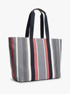 Logo Patch Jacquard Tote Bag — Multi 3
