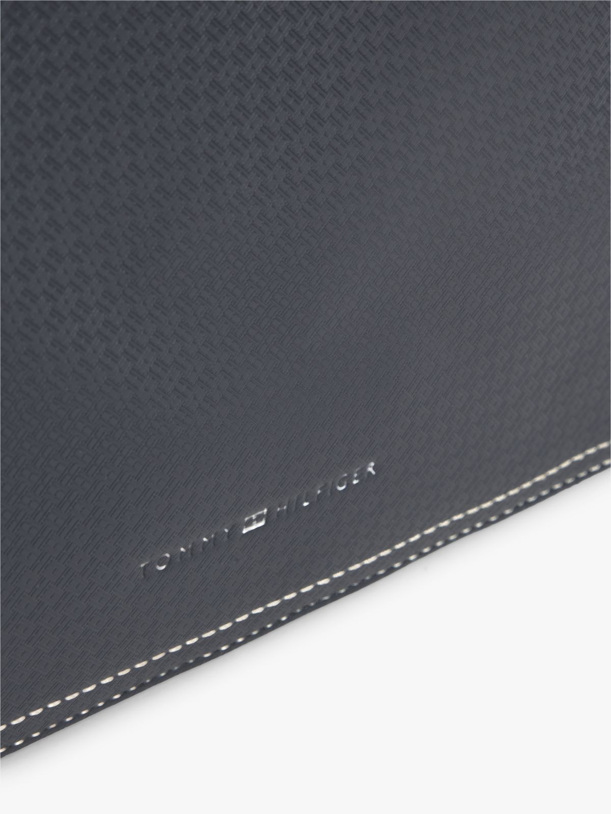 Textured Micro Flag Laptop Pouch — Blue