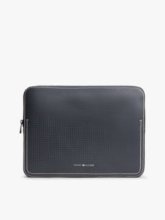 Textured Micro Flag Laptop Pouch — Blue 1