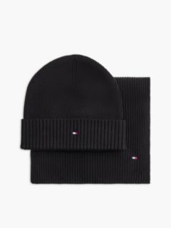 Hilfiger Flag Scarf And Beanie Gift Box — Black 2