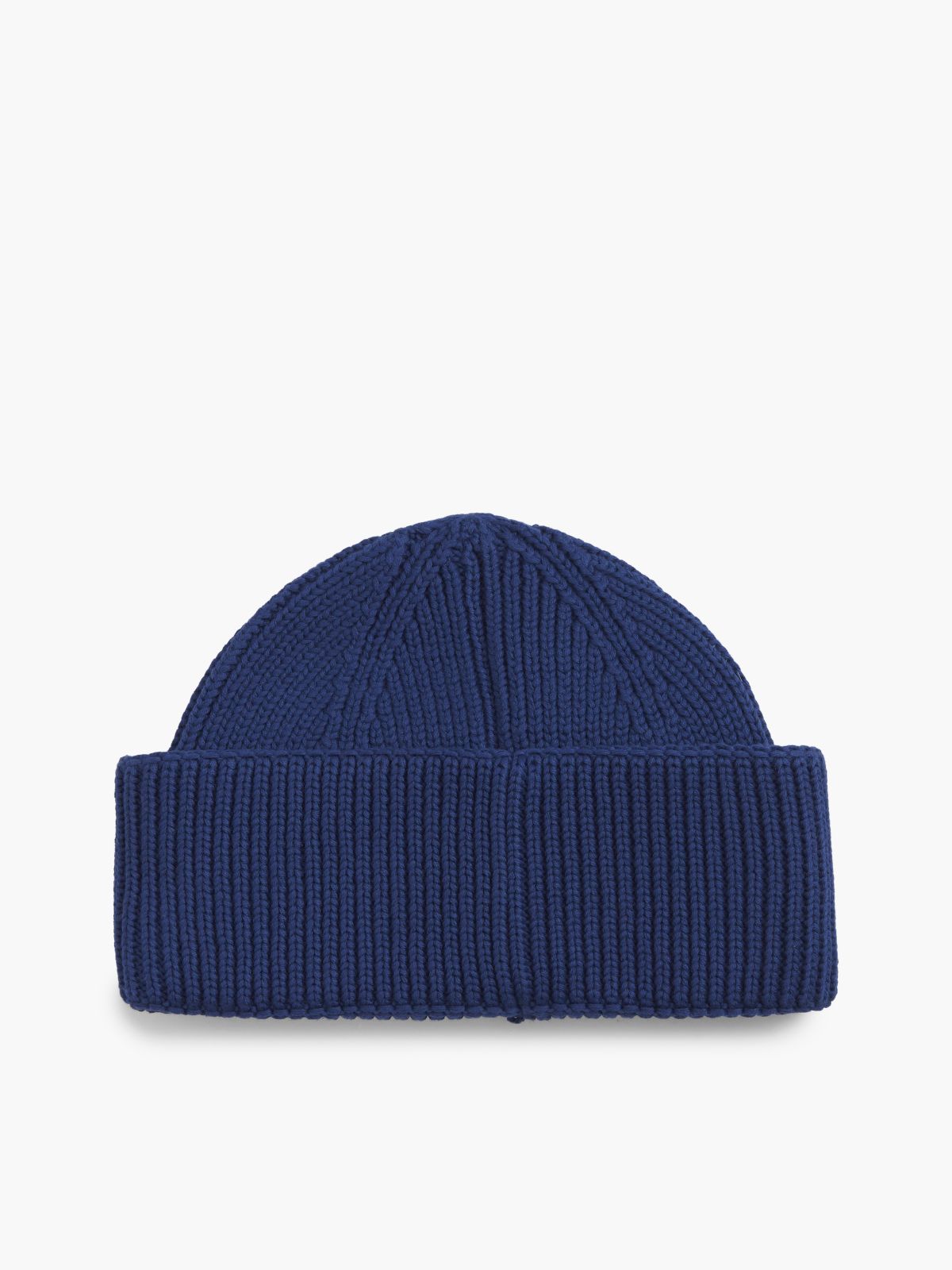 Heritage Logo Short Beanie — Blue