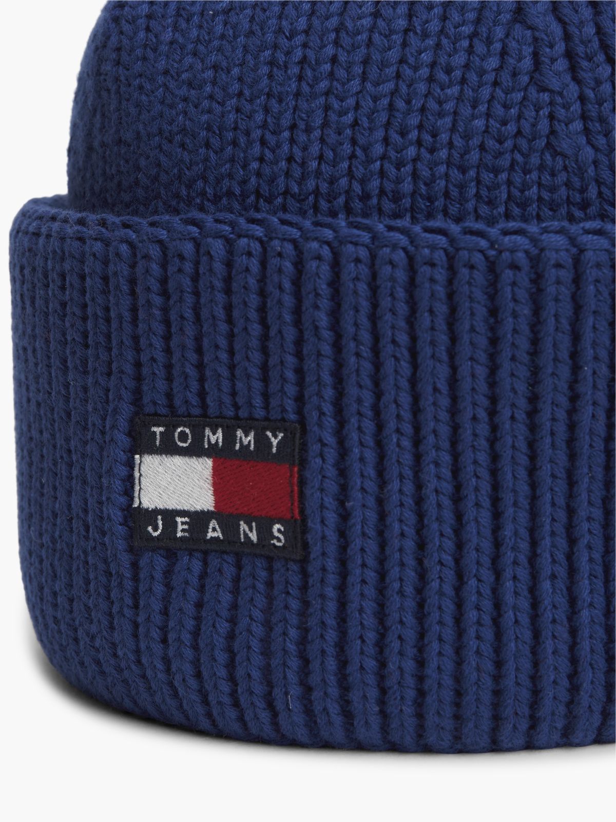 Heritage Logo Short Beanie — Blue