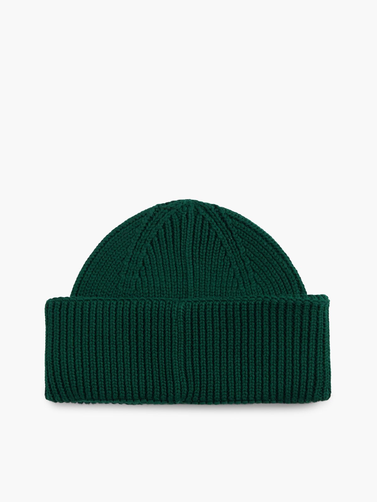 Heritage Logo Short Beanie — Green