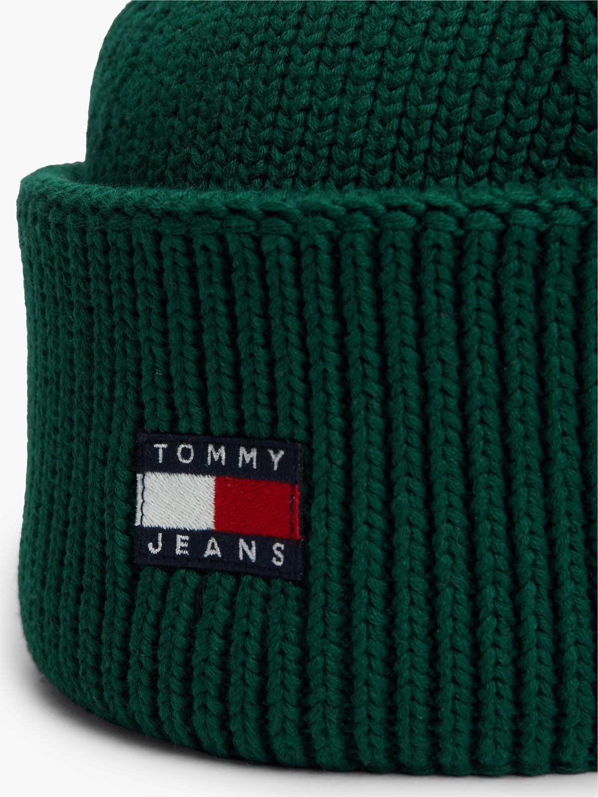 Heritage Logo Short Beanie — Green
