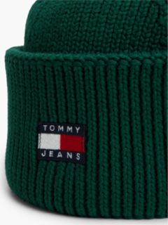 Heritage Logo Short Beanie — Green 3