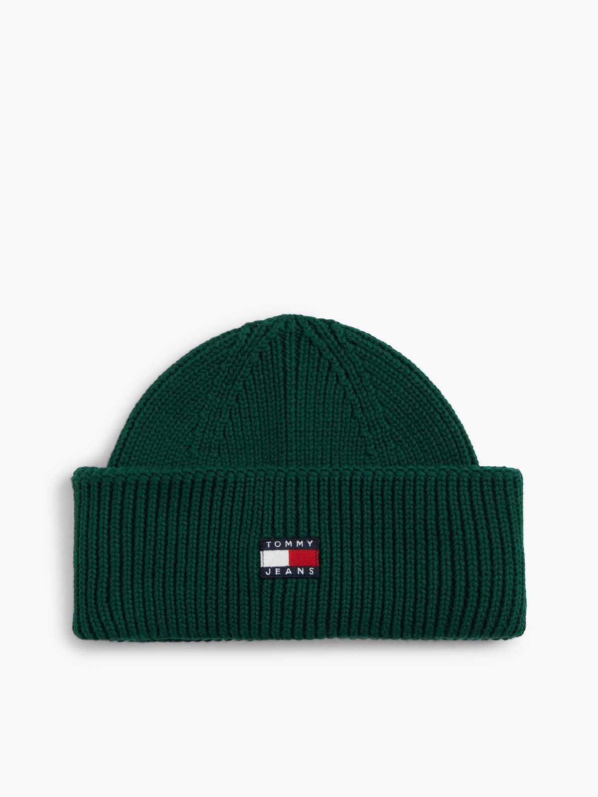 Heritage Logo Short Beanie — Green