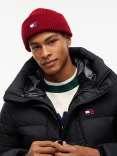 Heritage Logo Short Beanie — Red 4