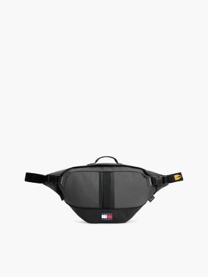 black logo sling bag for men tommy jeans