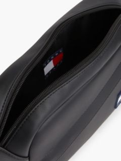 Essential Rubberised Logo Bum Bag — Black 4
