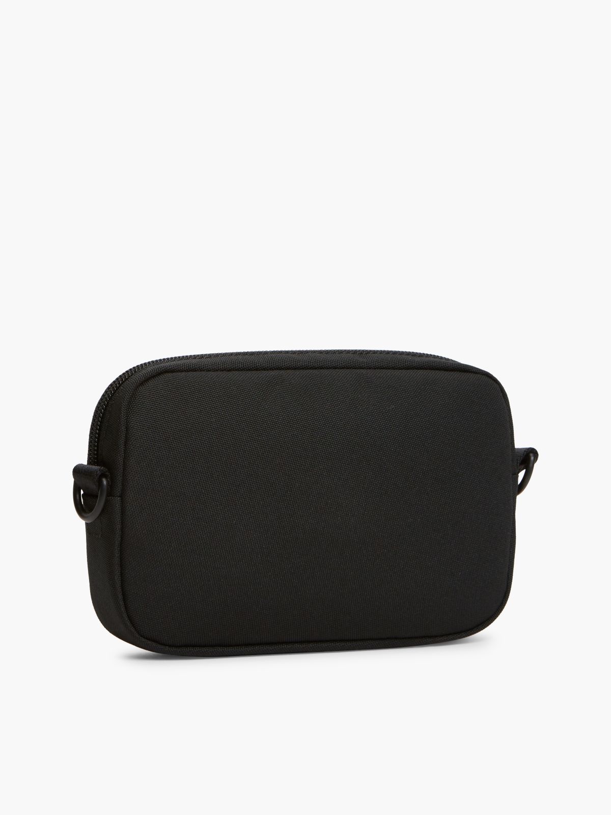 Essential Textile Crossbody Sacoche Bag — Black