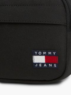 Essential Textile Crossbody Sacoche Bag — Black 5