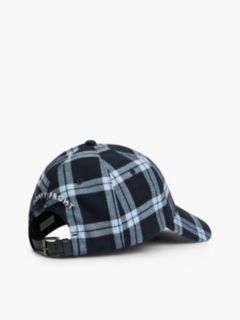 Tommy Hilfiger x FRGMT Check Baseball Cap — Blue 2
