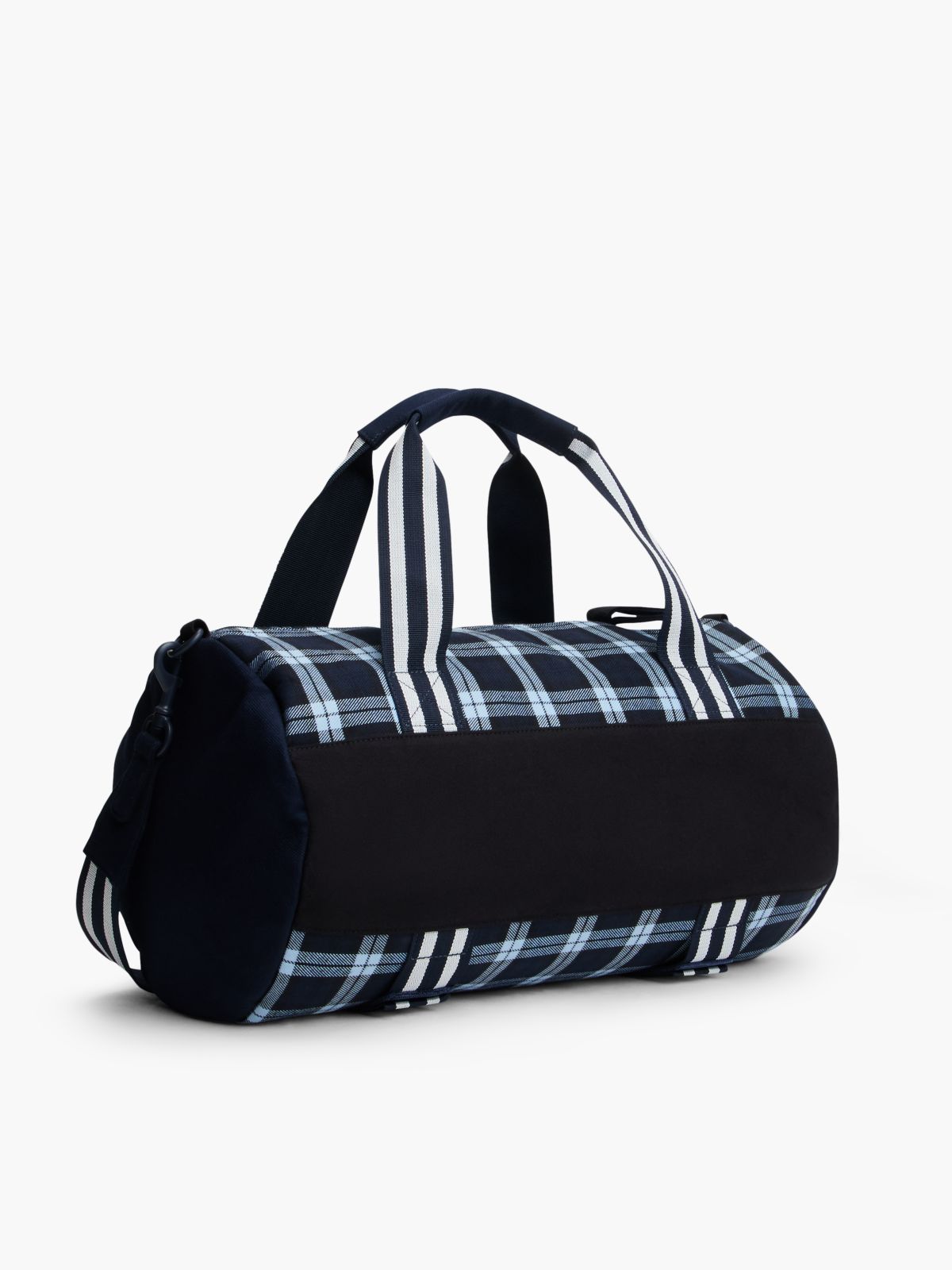 Tommy Hilfiger x FRGMT Check Duffel Bag — Blue