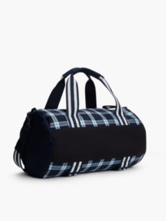 Tommy Hilfiger x FRGMT Check Duffel Bag — Blue 4