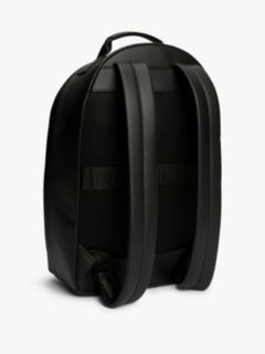 Modern Textured Dome Backpack — Black 3