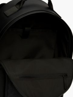 Modern Textured Dome Backpack — Black 4