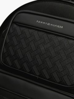 Modern Textured Dome Backpack — Black 5