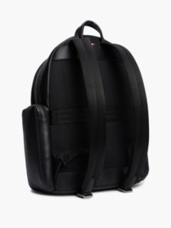 TH Business Leather Dome Backpack — Black 3