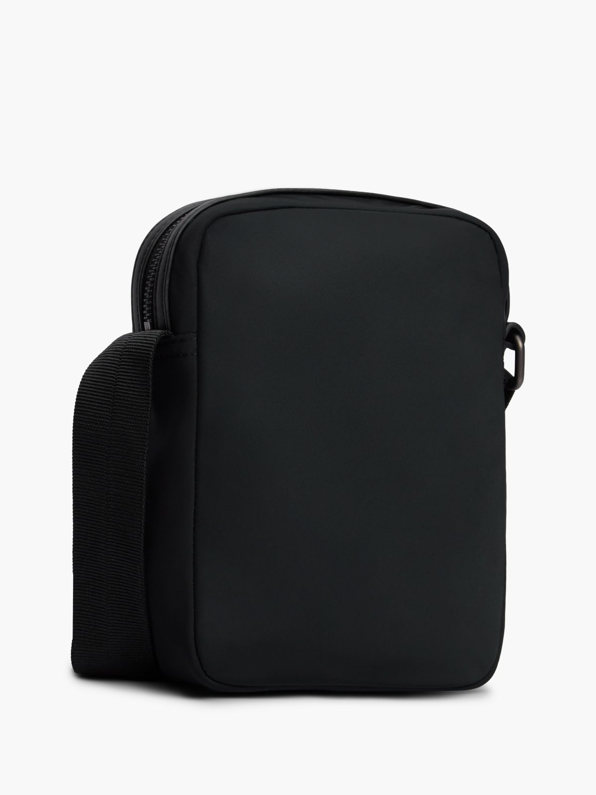 Crossbody Reporter Bag — Black