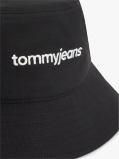 Logo Embroidery Bucket Hat — Black 3