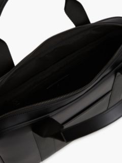 Enamel Flag Perforated Laptop Bag — Black 4