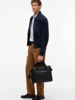 Modern Textured Flag Laptop Bag — Black 2